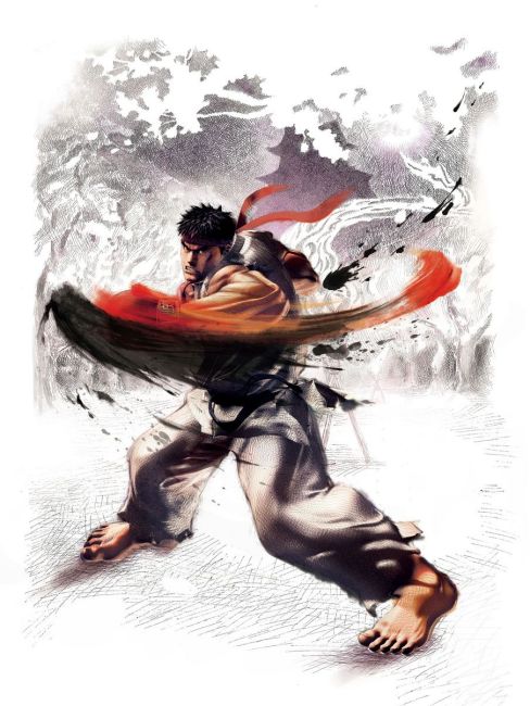 Ryu（Main protagonist of the Japanese fighting game series Street ...