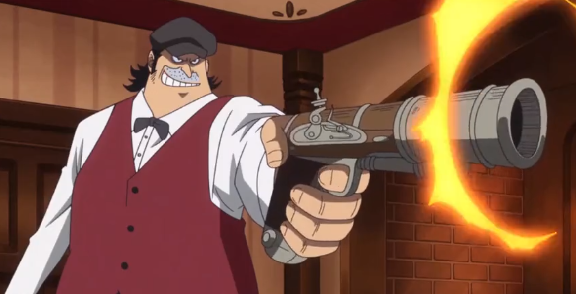 Capone Bege（A character in the Japanese manga *One Piece*.）_Baiduwiki