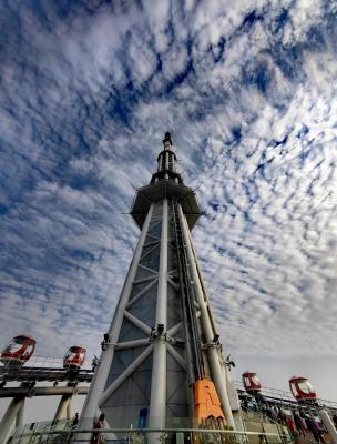 Canton Tower（A famous landmark in Guangdong Province, Guangzhou City ...