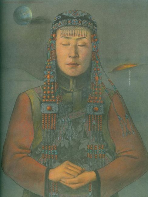 Mongolian traditional costume_Baiduwiki