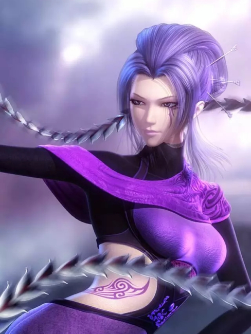 Zi Nü（The female protagonist of the animation *The Legend of Qin