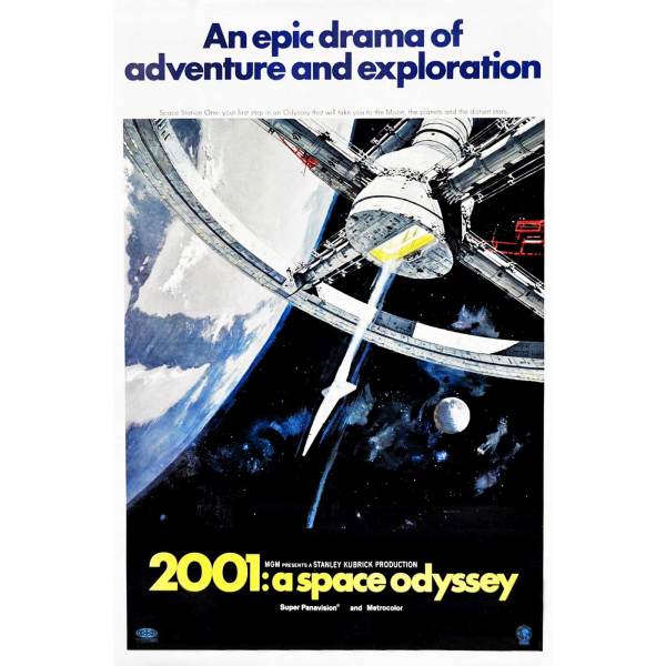 ka254  2001年宇宙の旅スタンリーキューブリックSFエイリアン24X36 ブリキ看板 映画 2001年宇宙の旅 スタンリーキューブリック 宇宙