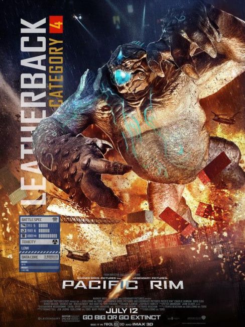 レザーバック（映画『パシフィック・リム』に登場するカテゴリー4怪獣