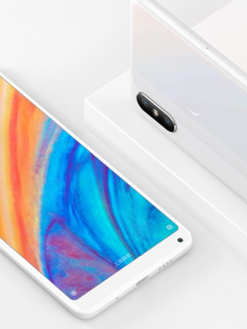 美品 Xiaomi Mix 2S 128GB ホワイト デュアルSIM対応 美品 Xiaomi Mix 2S 128GB ホワイト デュアルSIM対応 SIMフリー 【公式