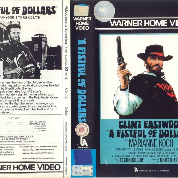 A Fistful of Dollars（1964年のイタリア映画で、セルジオ・レオーネ