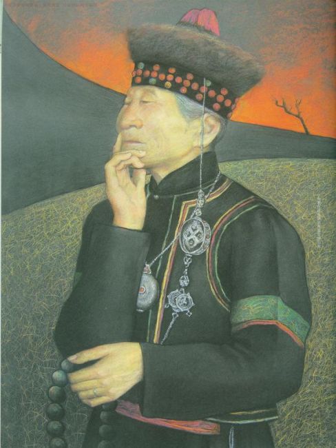 Mongolian traditional costume_Baiduwiki