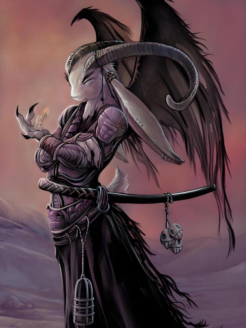 Azazel（Chief of the fallen angels in Jewish legend.）_Baiduwiki