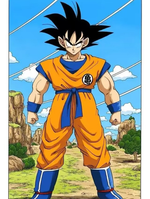 Son Goku（The main character in the Japanese manga *Dragon Ball* and its ...