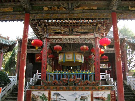 LvXianMiao（A temple located in Hejin City, Yuncheng City, Shanxi ...