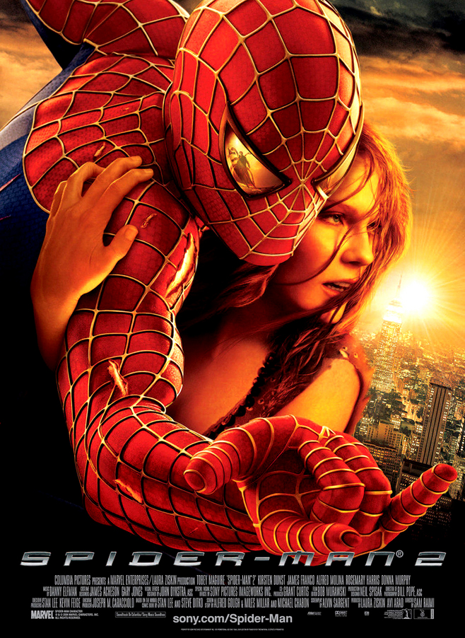 スパイダーマン（2002年から公開されているSFアクション映画シリーズ