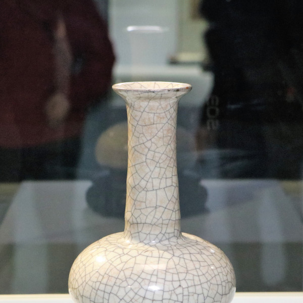 中国 宋代 哥窯 水盂 小壺形 開片釉 古陶磁 文房具 時代物 骨董品 中国 宋代 哥窯 水盂 小壺形 開片釉 古陶磁 文房具 時代物 骨董品の