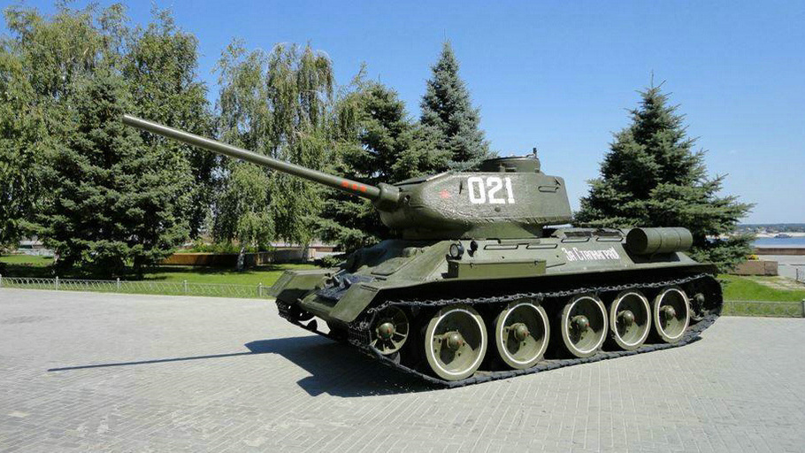 T-34 Medium Tank（A medium tank equipped by the Soviet Union in 1940 ...