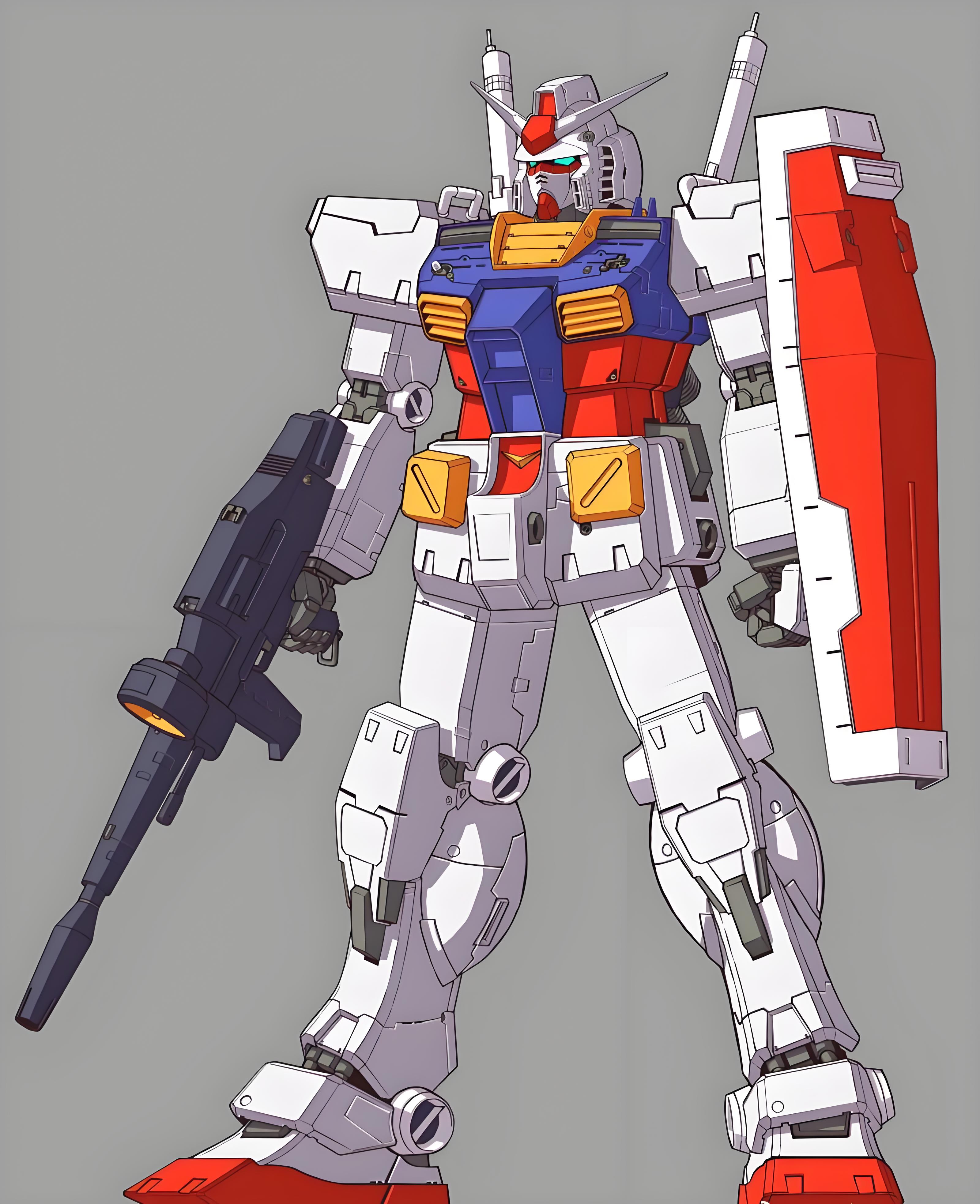 Gundam（The Mobile Suits in the anime Mobile Suit Gundam and its