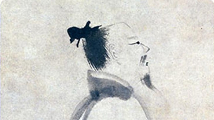 水墨画　中国明の大臣　哲学者　王陽明という人物　油絵 水墨画 中国明の大臣 哲学者 王陽明という人物 油絵 水墨画 中国明の