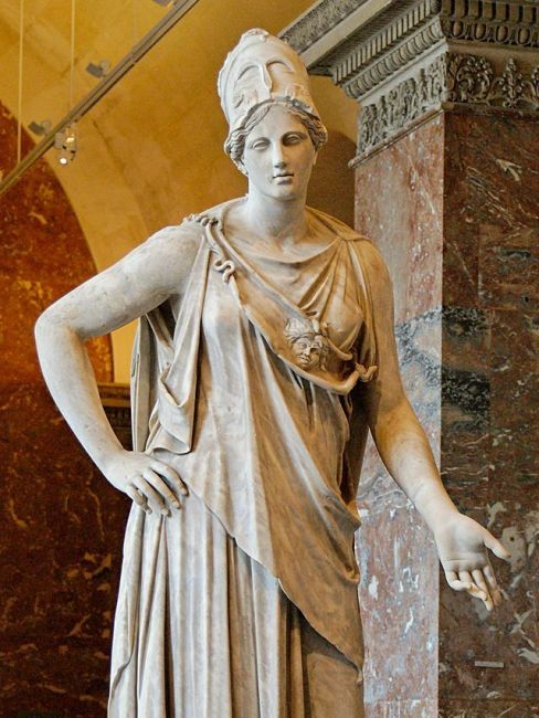 Athena（The goddess of wisdom in ancient Greek mythology.）_Baiduwiki