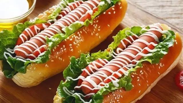 American hot dog_Baiduwiki