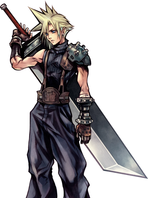 Cloud Strife（A virtual character in the *Final Fantasy* video game ...