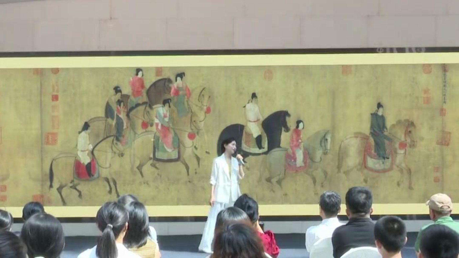 虢国夫人遊春図_百度百科