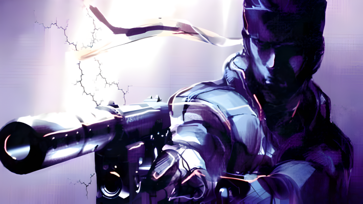 Solid Snake（one of the protagonists in the video game series *Metal ...