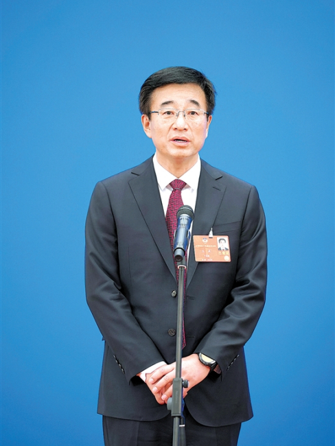 Wang Chen（Standing Committee Member of the 14th National Committee of ...