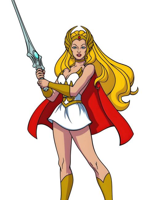 She-Ra（The main female character in the American animated series *She ...