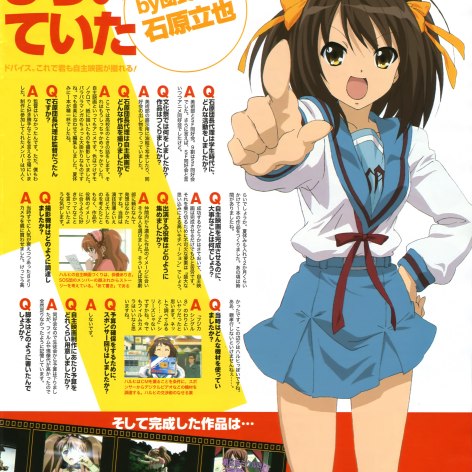 涼宮ハルヒの憂鬱（京都アニメーションが制作した2009年版のテレビ