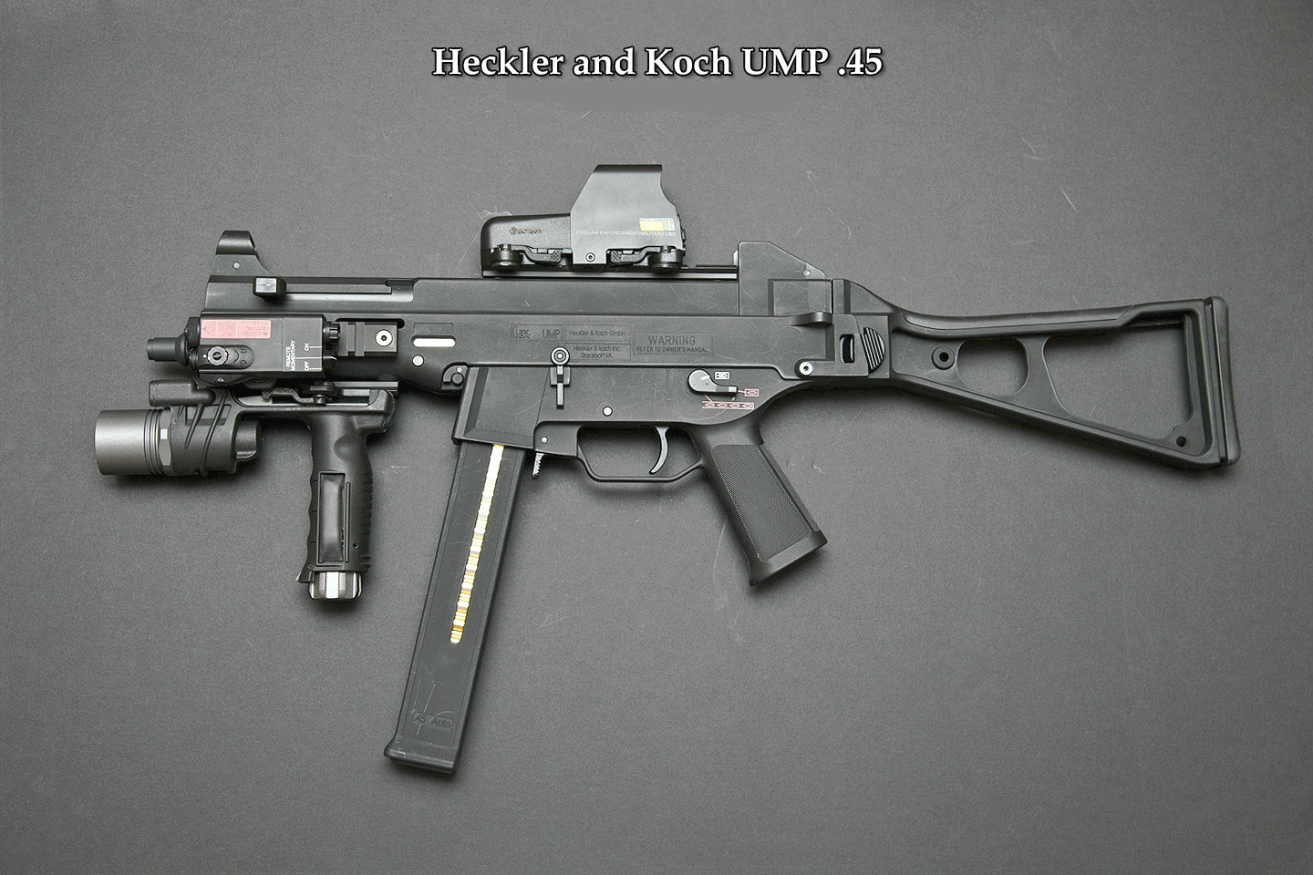 UMP45 Submachine Gun_Baiduwiki