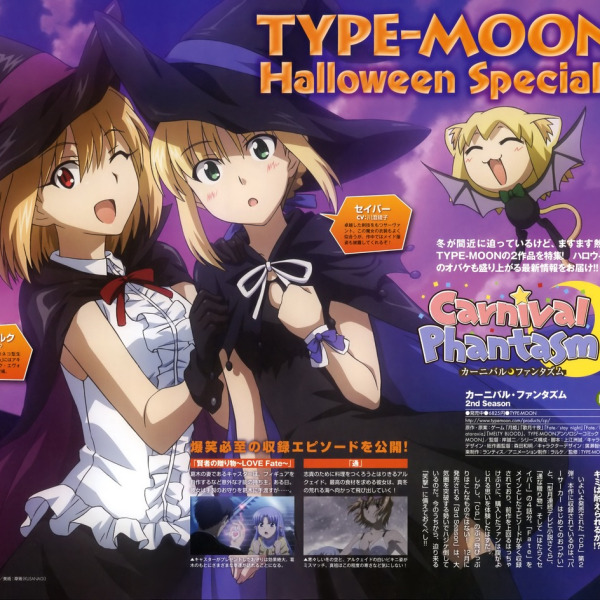 Carnival Phantasm（Юбилейное OVA к десятилетию TYPE-MOON）_Байду