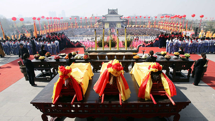 Ancestral Worship Custom (Taigong Sacrifice)_Baiduwiki