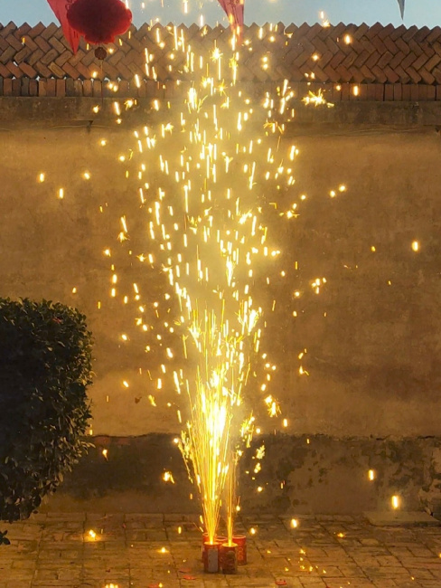 Cold fireworks_Baiduwiki