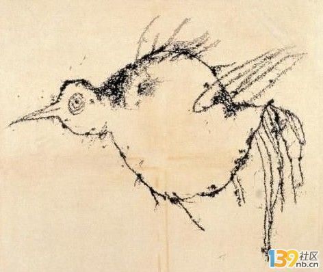 鳥（葉永青によるキャンバス油絵作品）_百度百科