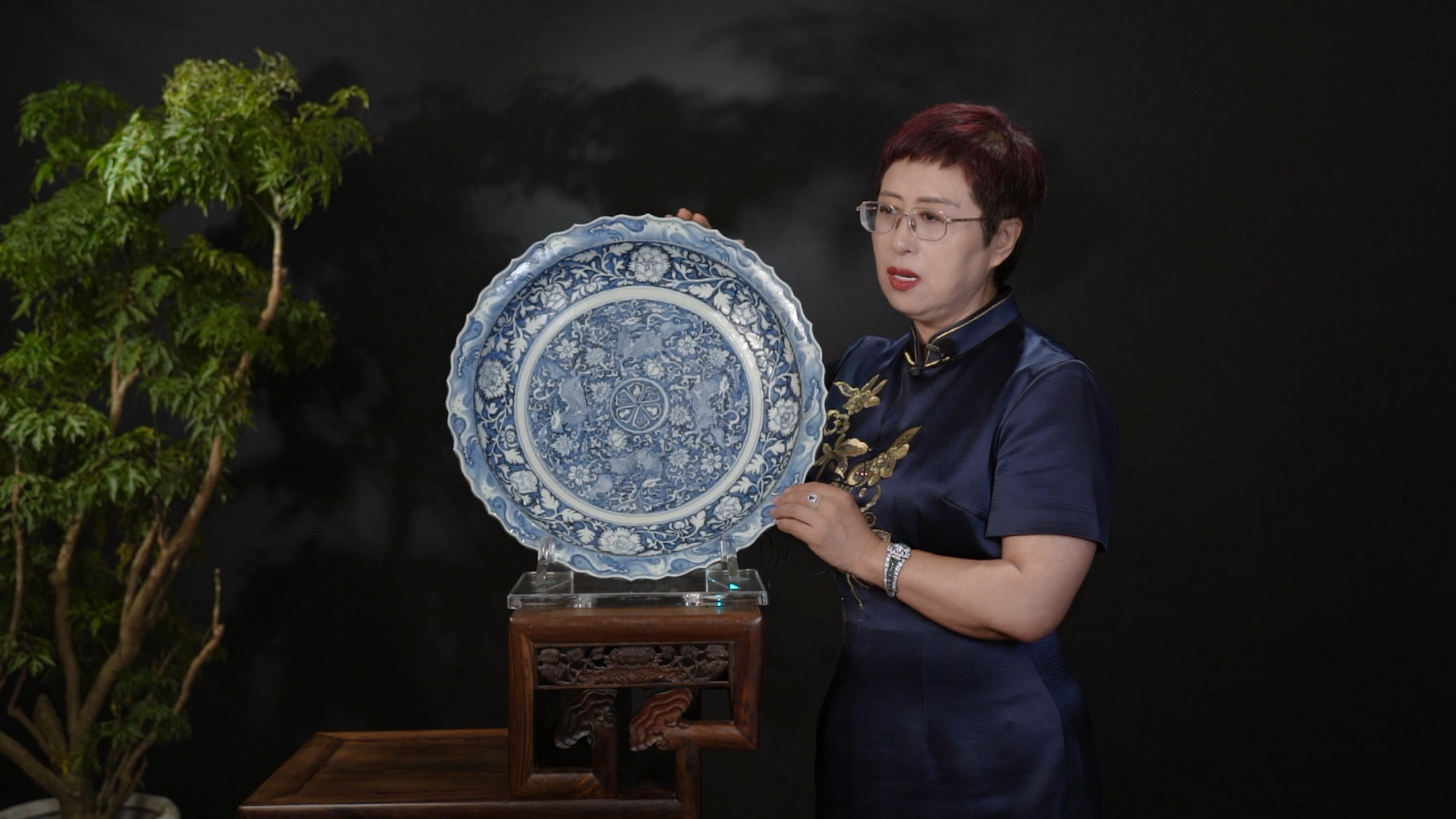元代の青花磁器_百度百科