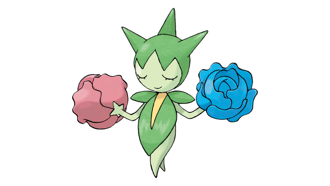 Roselia（a Pokémon in the series of games Pokémon and its