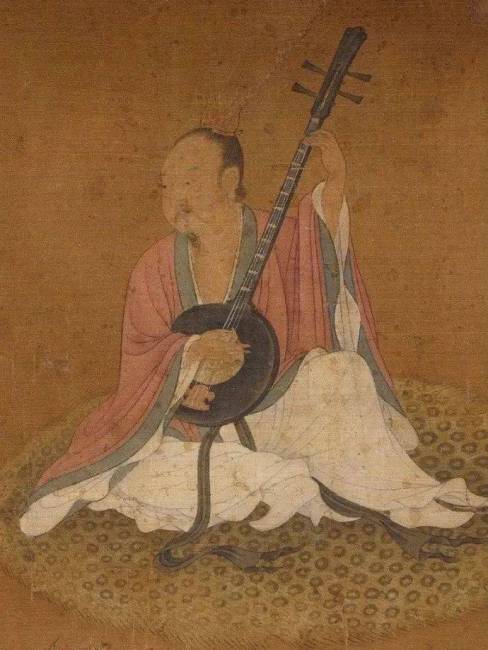 Ruan Xian（A musician of the Western Jin dynasty, one of the Seven Sages ...