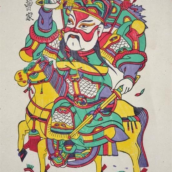 綿竹木版年画_百度百科