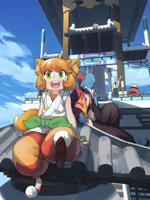 Ruo Shui（A character in the animated film *The Legend of Hei*.）_Baiduwiki