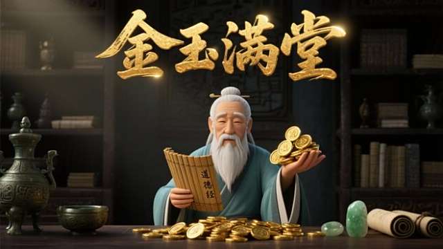 金玉満堂（中国語の成句）_百度百科