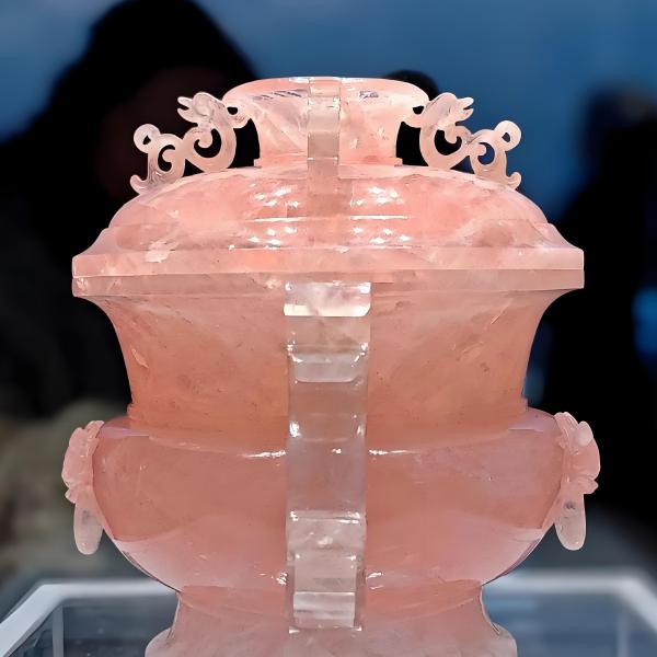 清乾隆芙蓉石蟠螭耳蓋炉_百度百科