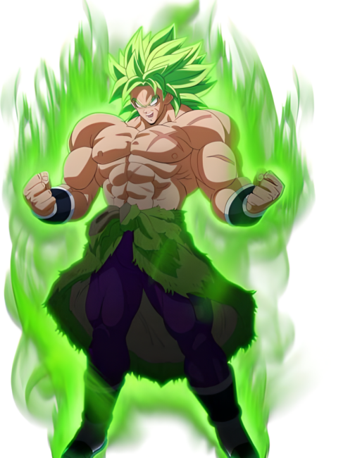 Broly（Personaje del anime japonés *Dragon Ball Super* y sus obras ...