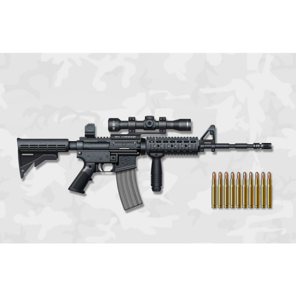 M16（第二次世界大戦後、アメリカが装備を更新した第2世代小銃）_百度百科