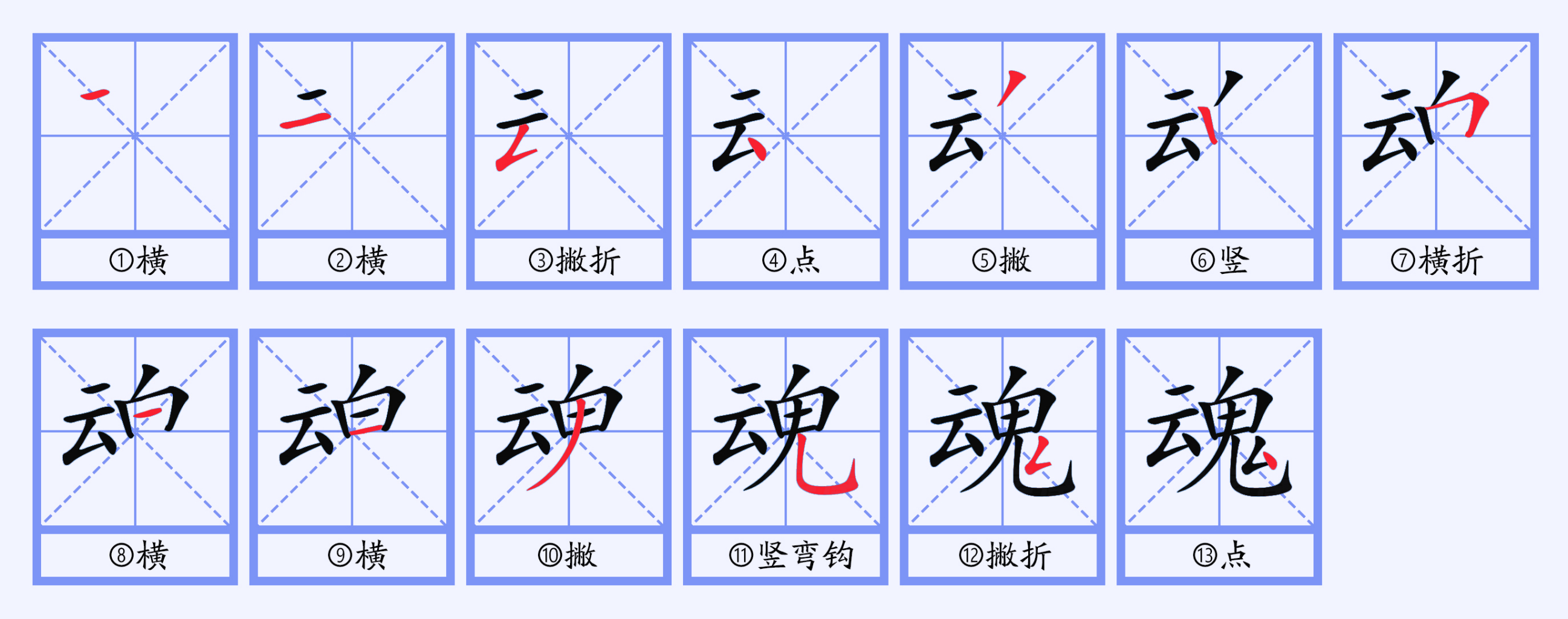 魂（中国語の文字）_百度百科