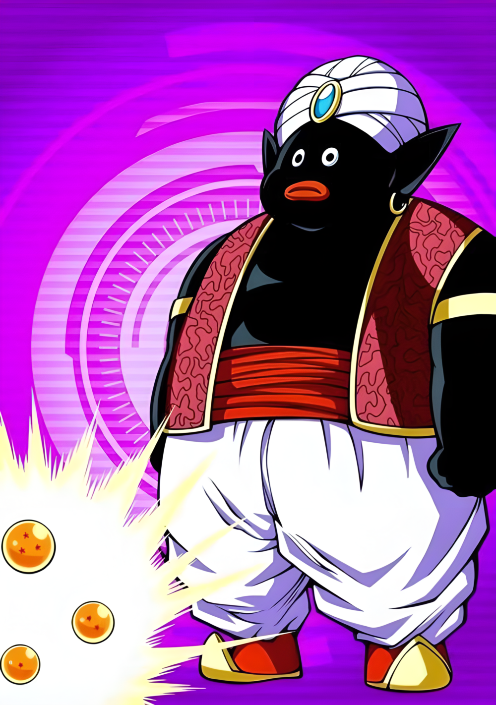 Mr. Popo（Personaje del manga Dragon Ball）_Baidu Enciclopedia