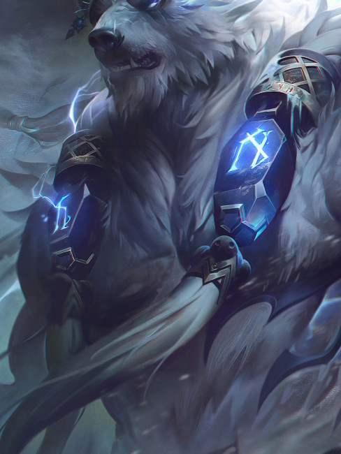Volibear（a champion character in the MOBA competitive online game ...