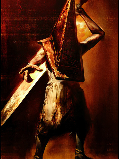 Pyramid Head（A monster in the Silent Hill series.）_Baiduwiki