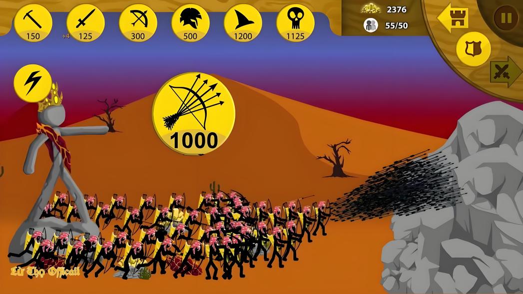 Stick War Legacy（A strategy war game released in 2016 by