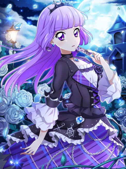 【超貴重】アイカツ! 氷上スミレ いばらの女王 幻想少女帯 プレイマット 氷上スミレ_百度百科
