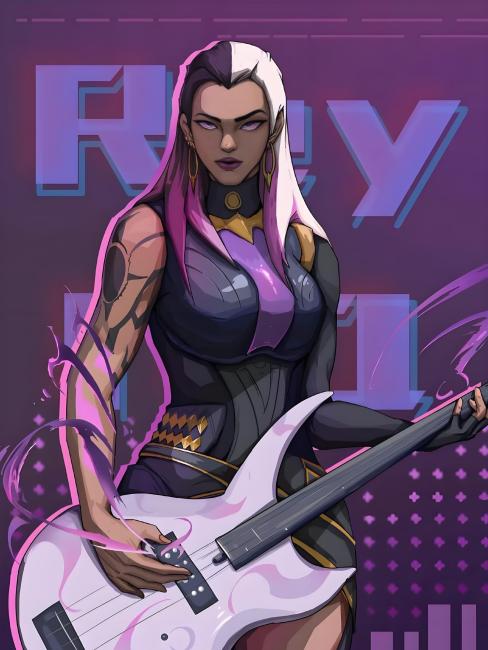 Reyna（A character in the game Valorant.）_Baiduwiki
