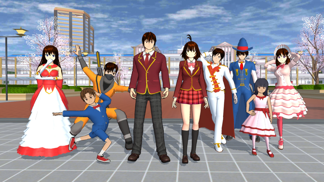 SAKURA School Simulator（A sandbox simulation game developed by Garusoft ...