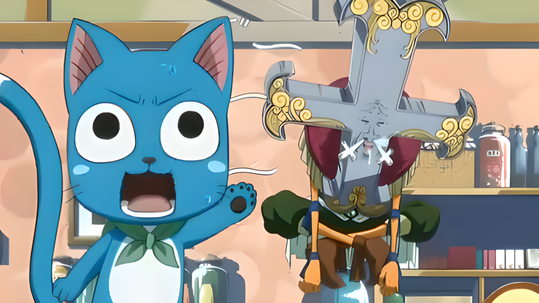 Happy（A character in the Japanese manga *Fairy Tail* and its ...