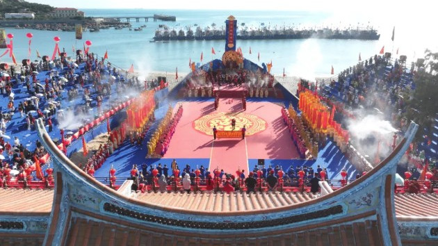 Grand Ceremony of Mazu Sea Worship and Prayer_Baiduwiki
